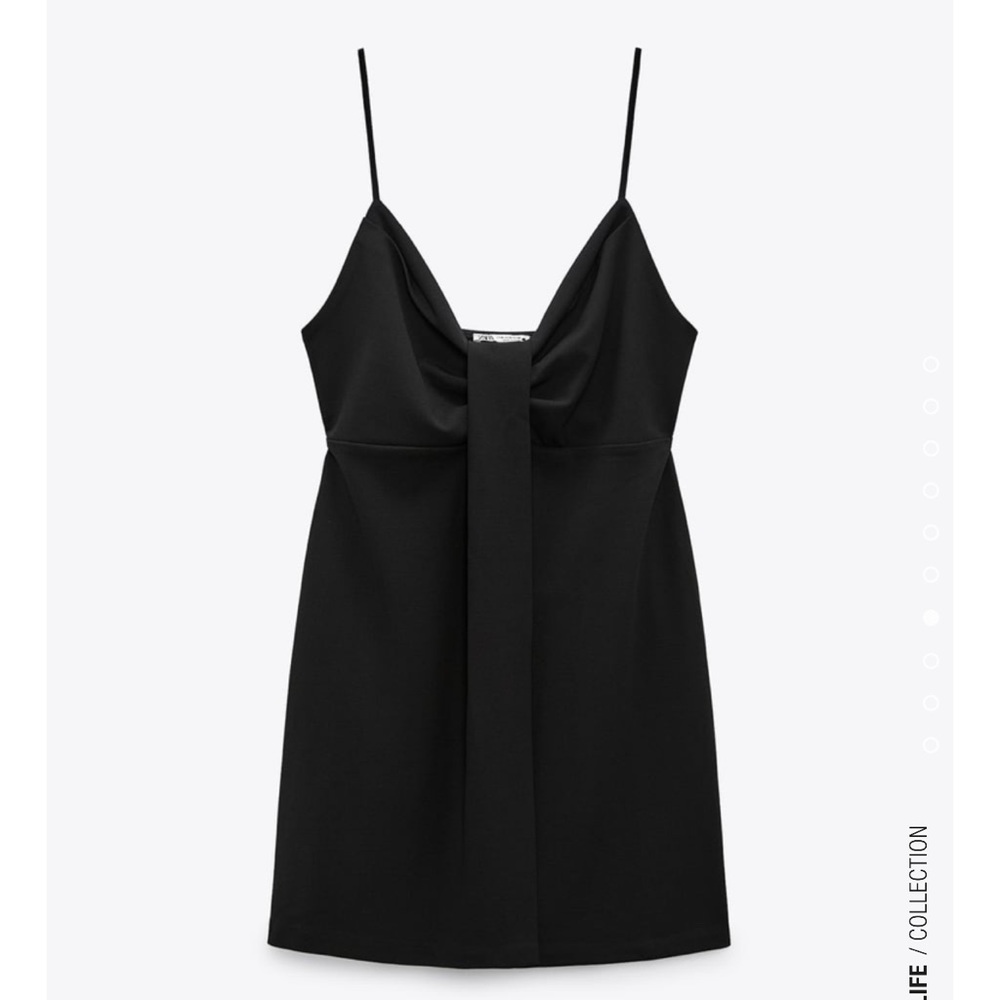 Zara Knotted Mini Dress